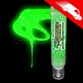 Glominex Glitter Glow Paint 1 Oz. Green Tube